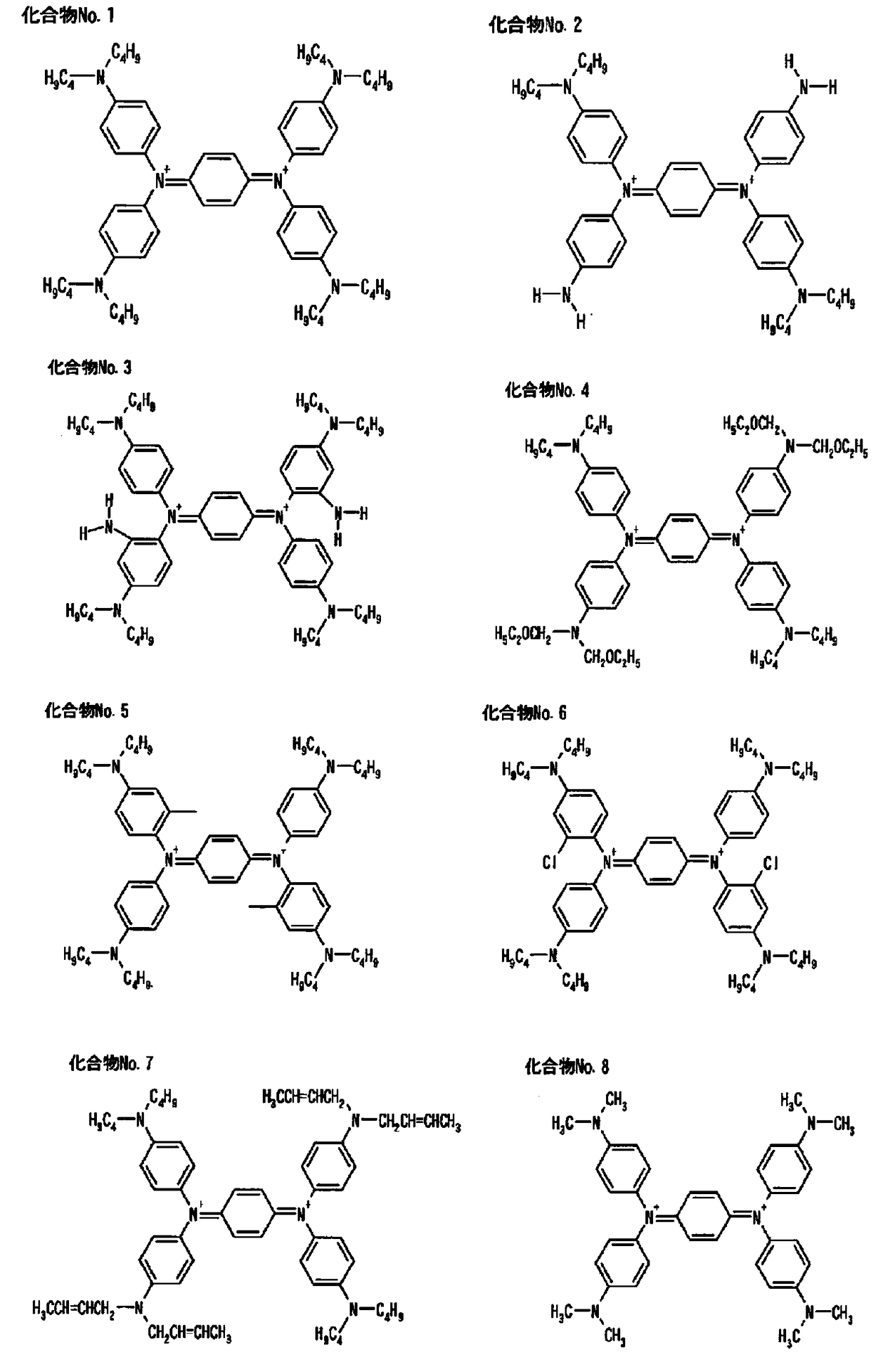 Coatings and near-infrared absorption filters