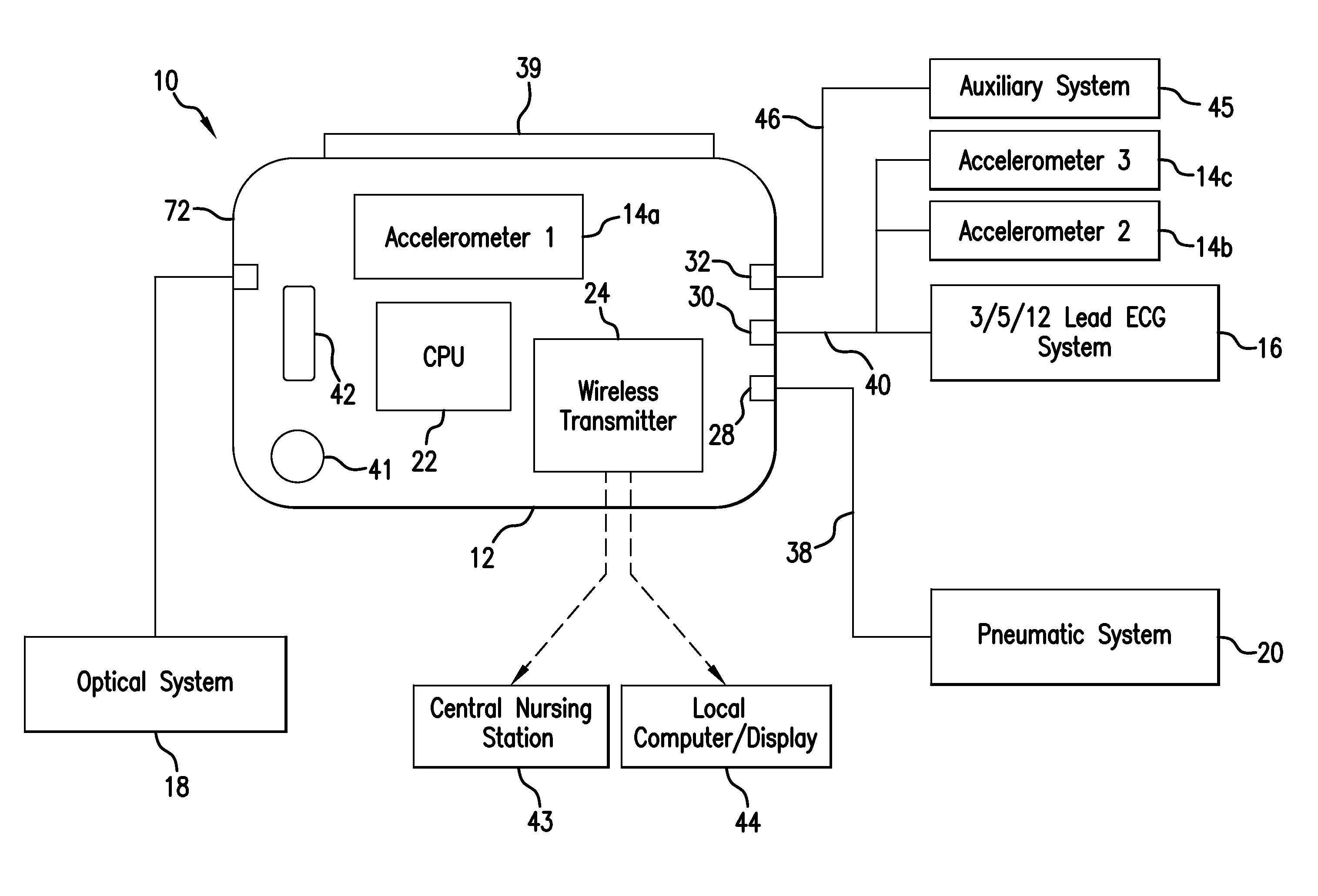 Body-worn vital sign monitor