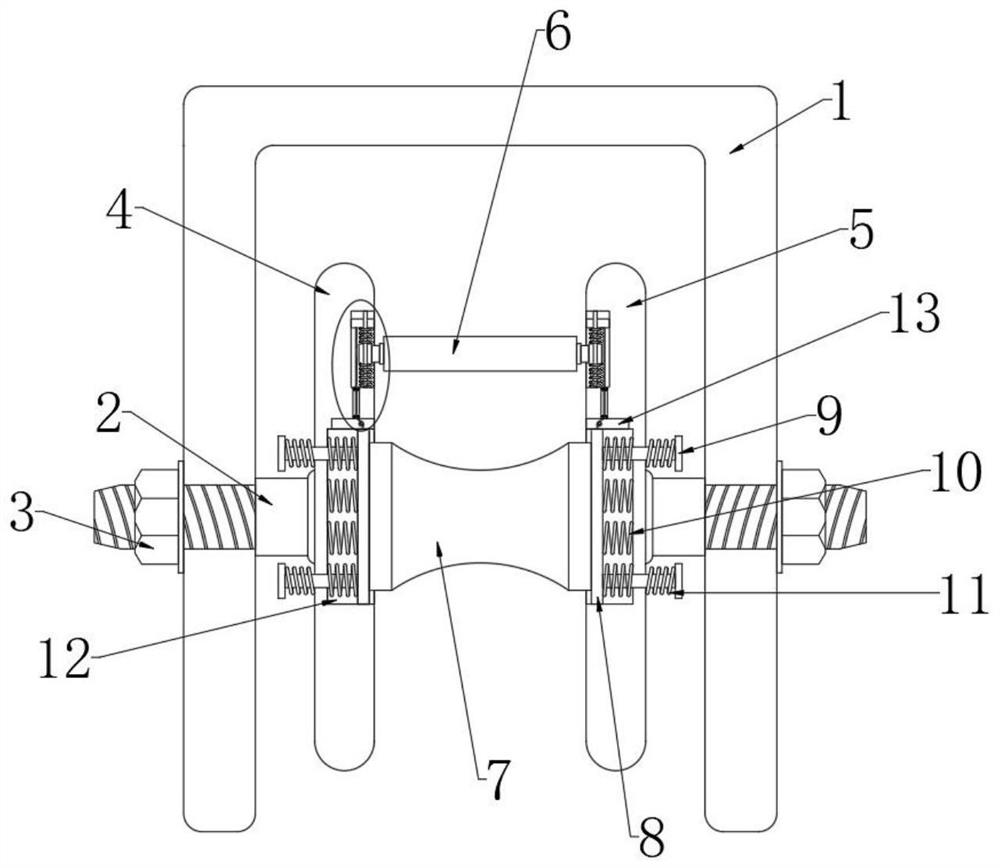 Efficient and safe tower crane wire rope anti-falling device