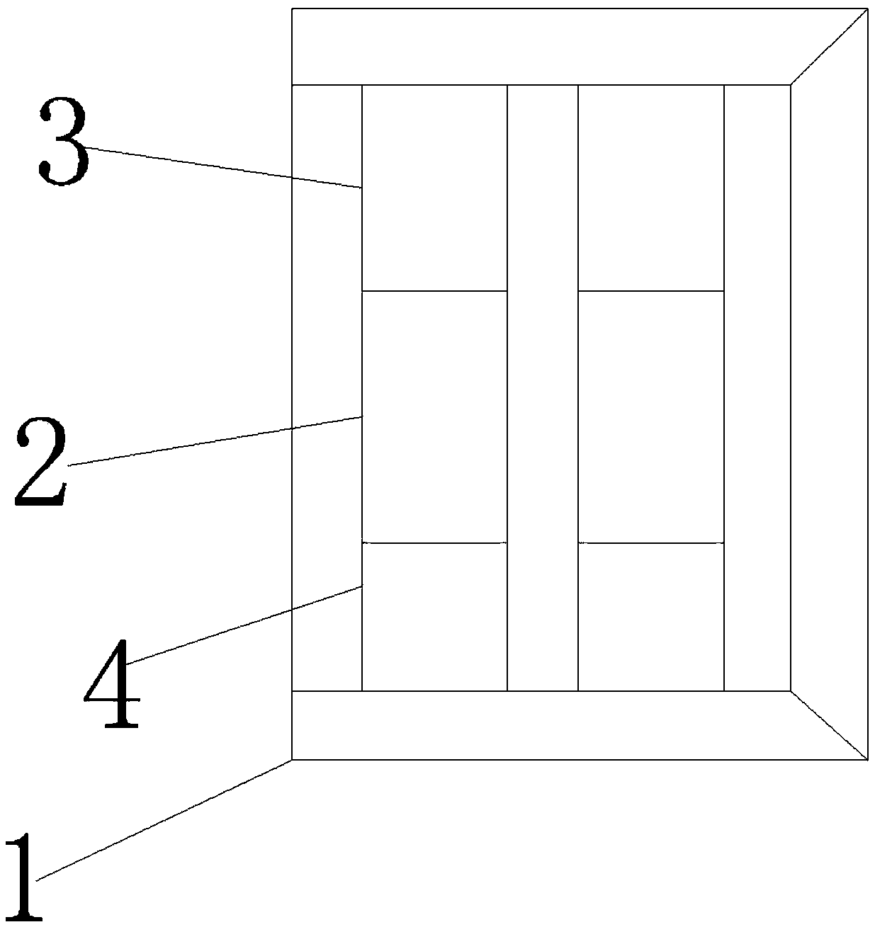 A double-tube iron core transformer for sound box