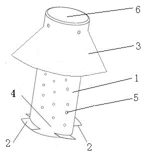 Young seedling protection cover