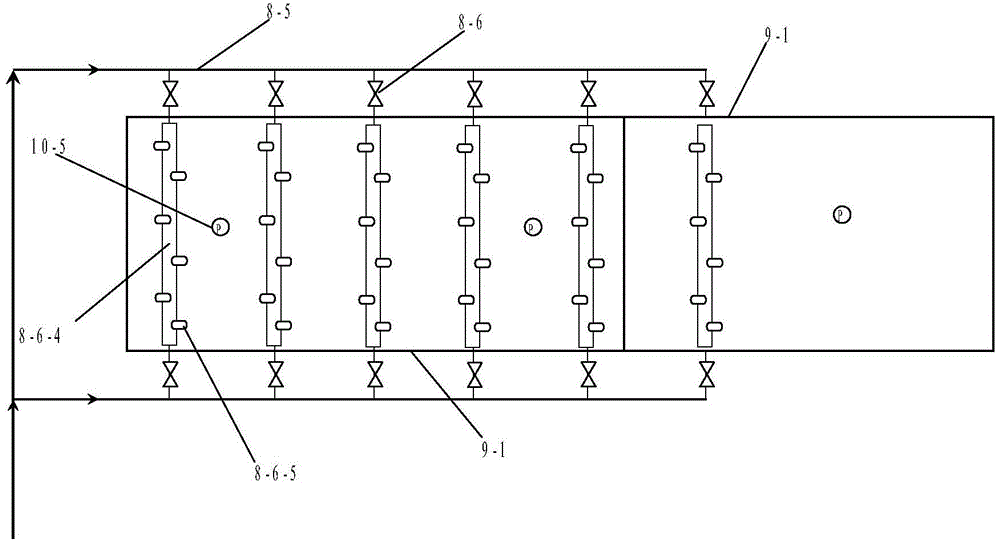 Slag cooling device applicable to dry slag discharge machines and application thereof