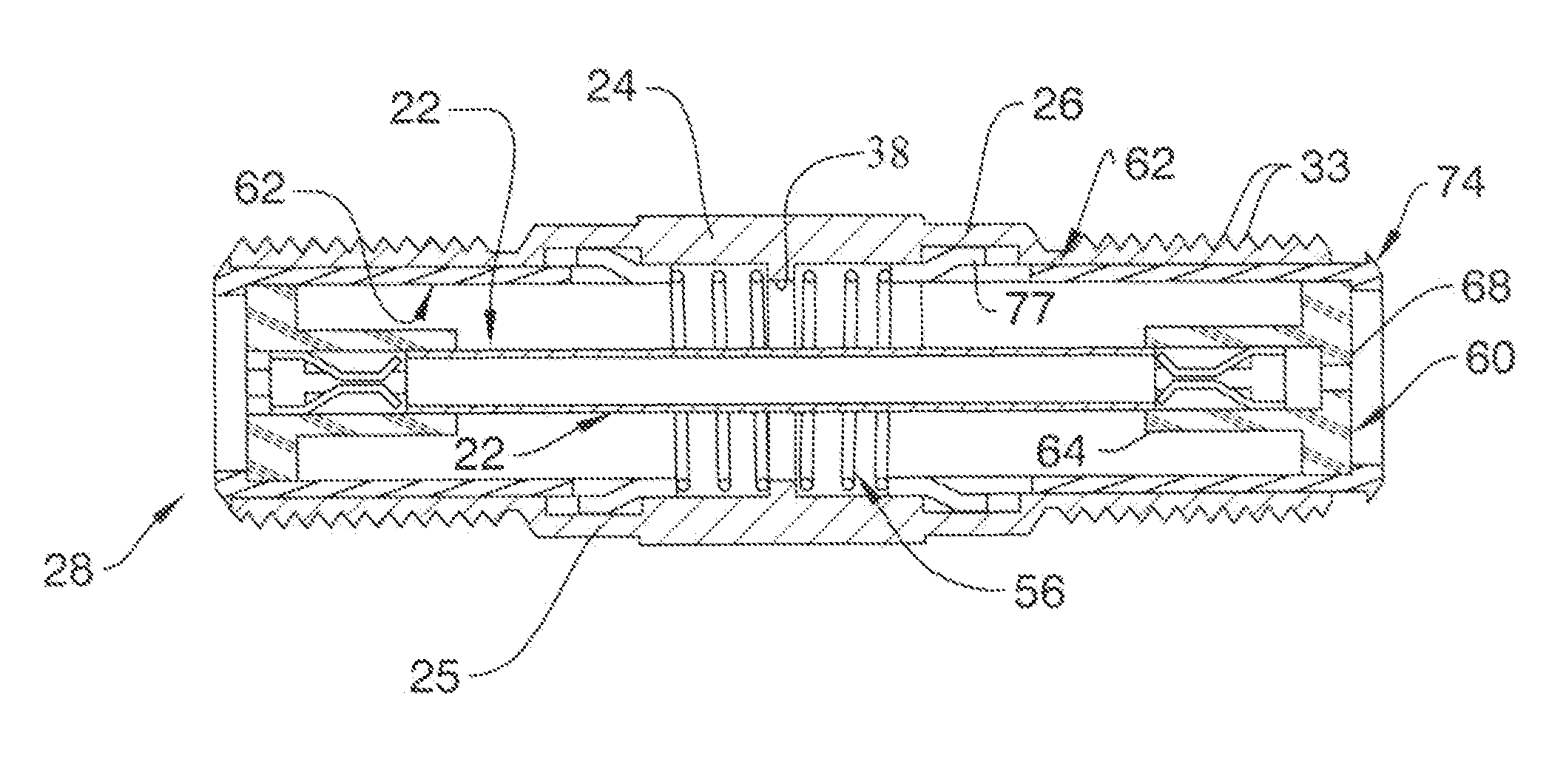 Coaxial barrel fittings and couplings with ground establishing traveling sleeves