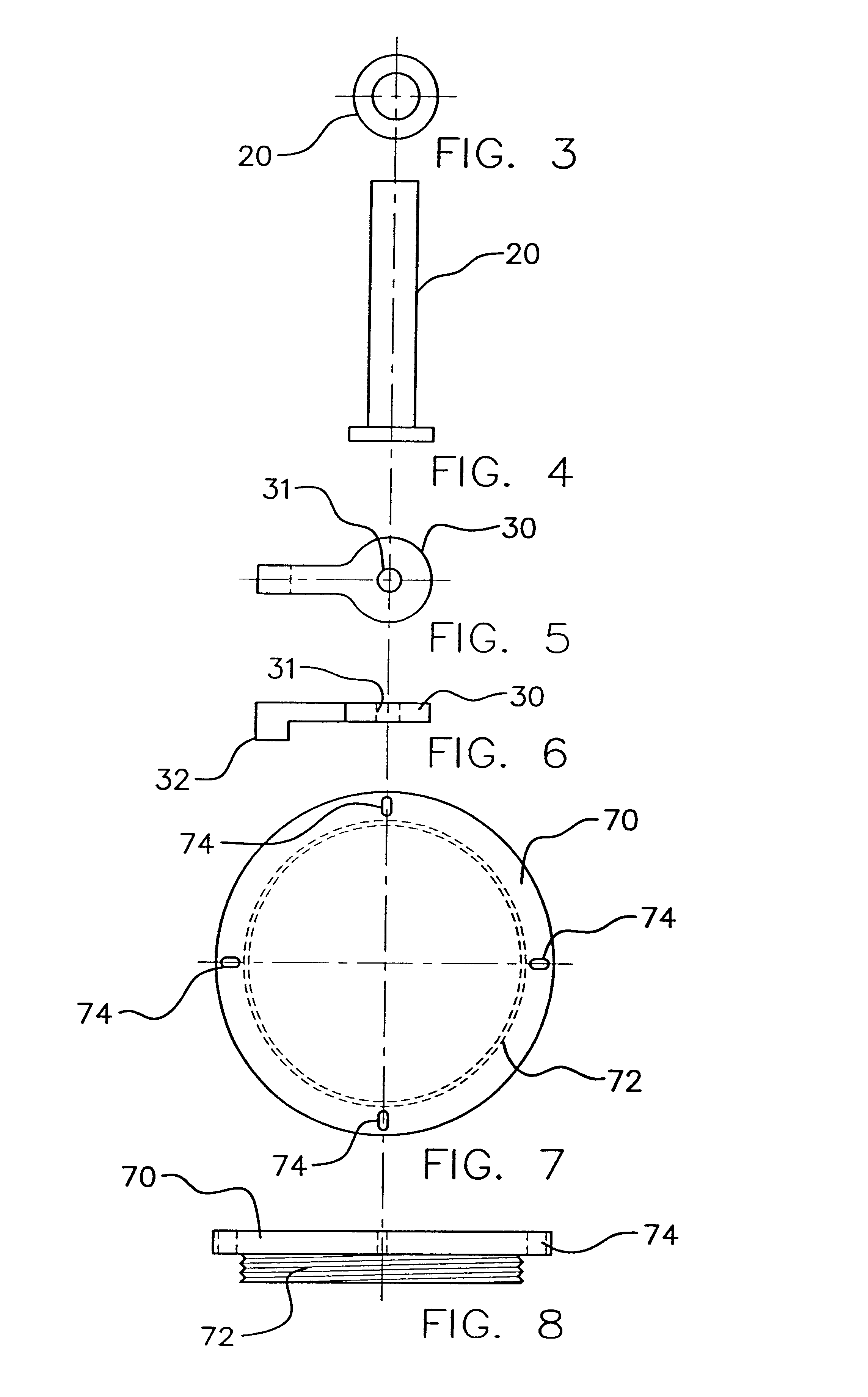 Method of using wobbling brush apparatus