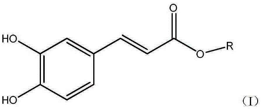 Application of caffeic acid and its alkyl esters in the control of bacterial wilt