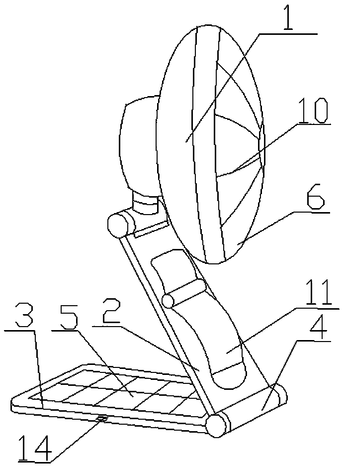 A safety electric fan for mother and baby