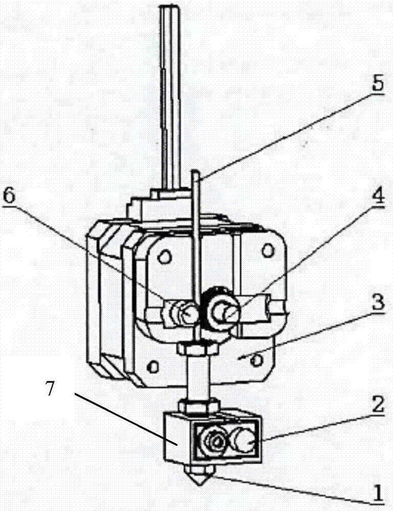 3D printer wire feeding mechanism