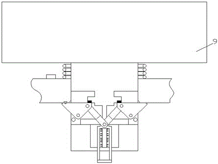 Novel fastening device used for display equipment and using method thereof