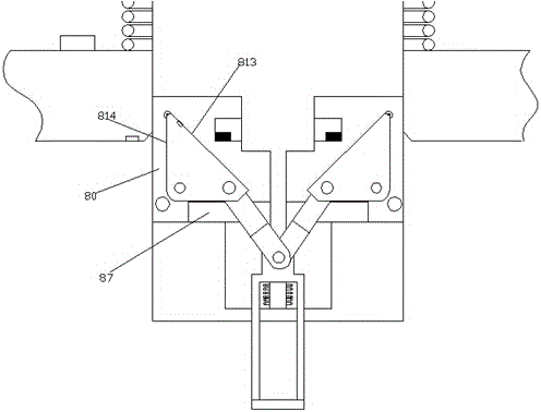 Novel fastening device used for display equipment and using method thereof