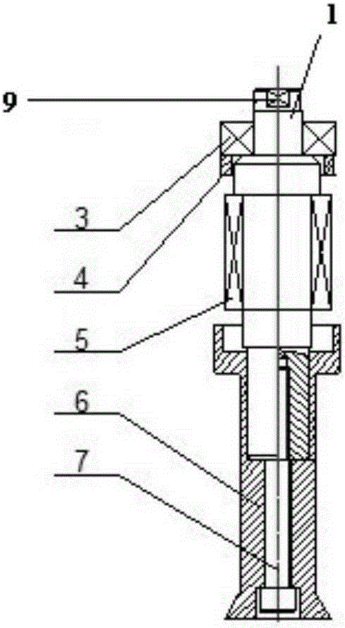 Four-door roller shaft structure