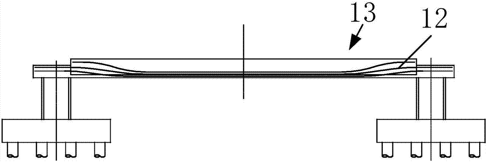 Prefabricated assembly method of long-span cover beam and its large-span cover beam