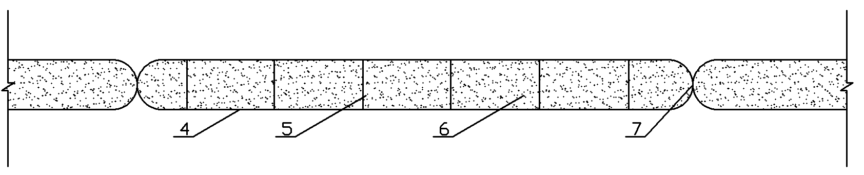 Method for quickly reinforcing ultra-soft soil foundation by using bagged sand cushion