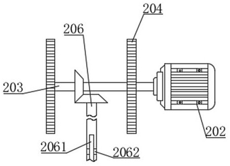 A kind of automatic cleaning mechanism for drilling bit and using method