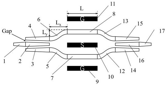 Lithium niobate electro-optical switch with ultra-large bandwidth