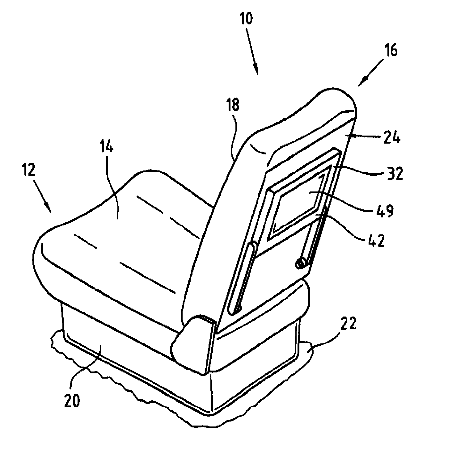 Apparatus for Receiving an Information Medium