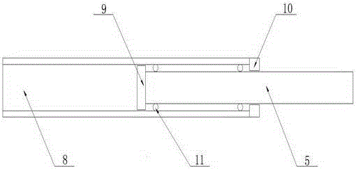 Automatic lifting type mother and son bed