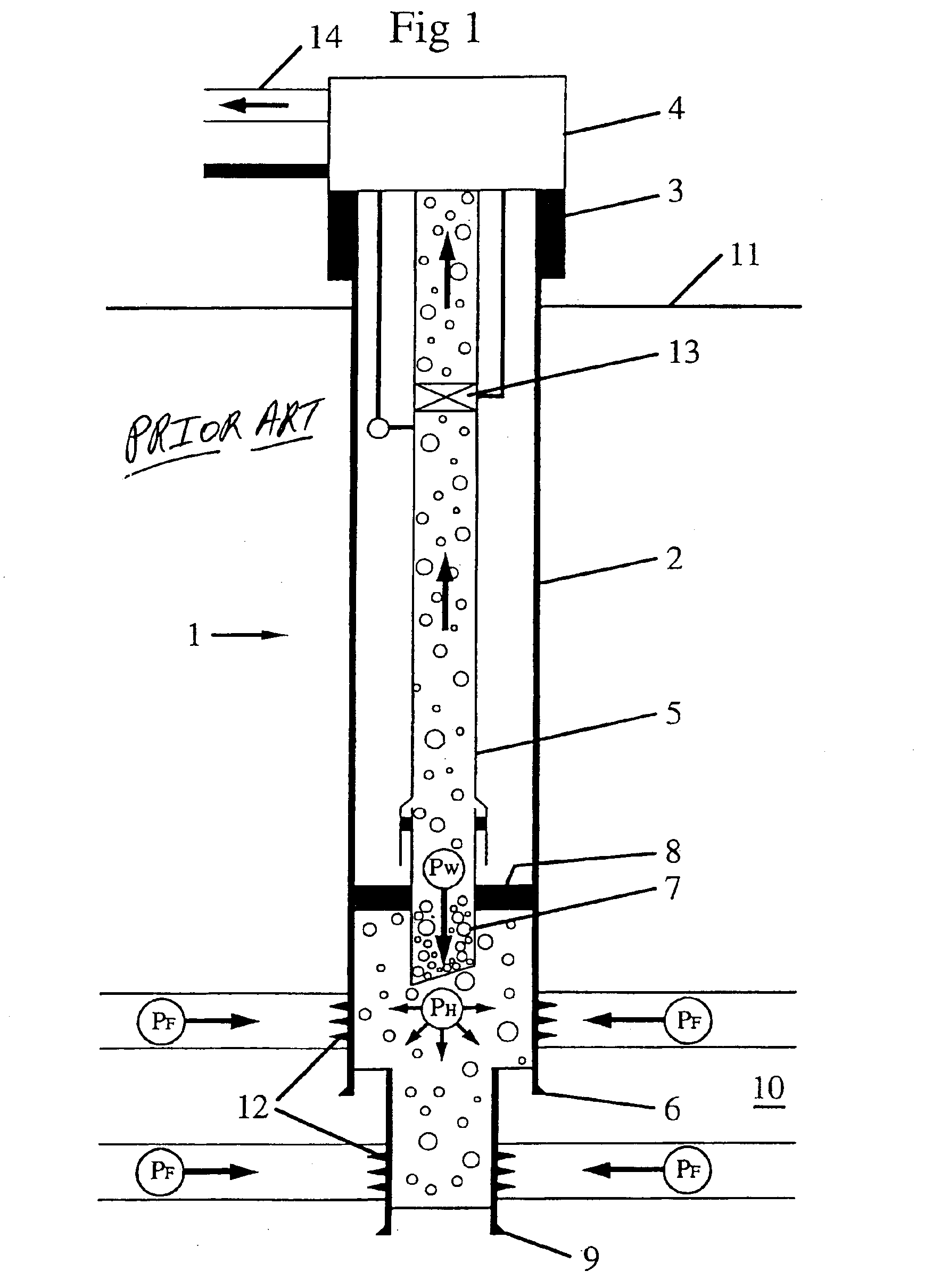 Method and apparatus for separating liquid from a multi-phase liquid/gas stream