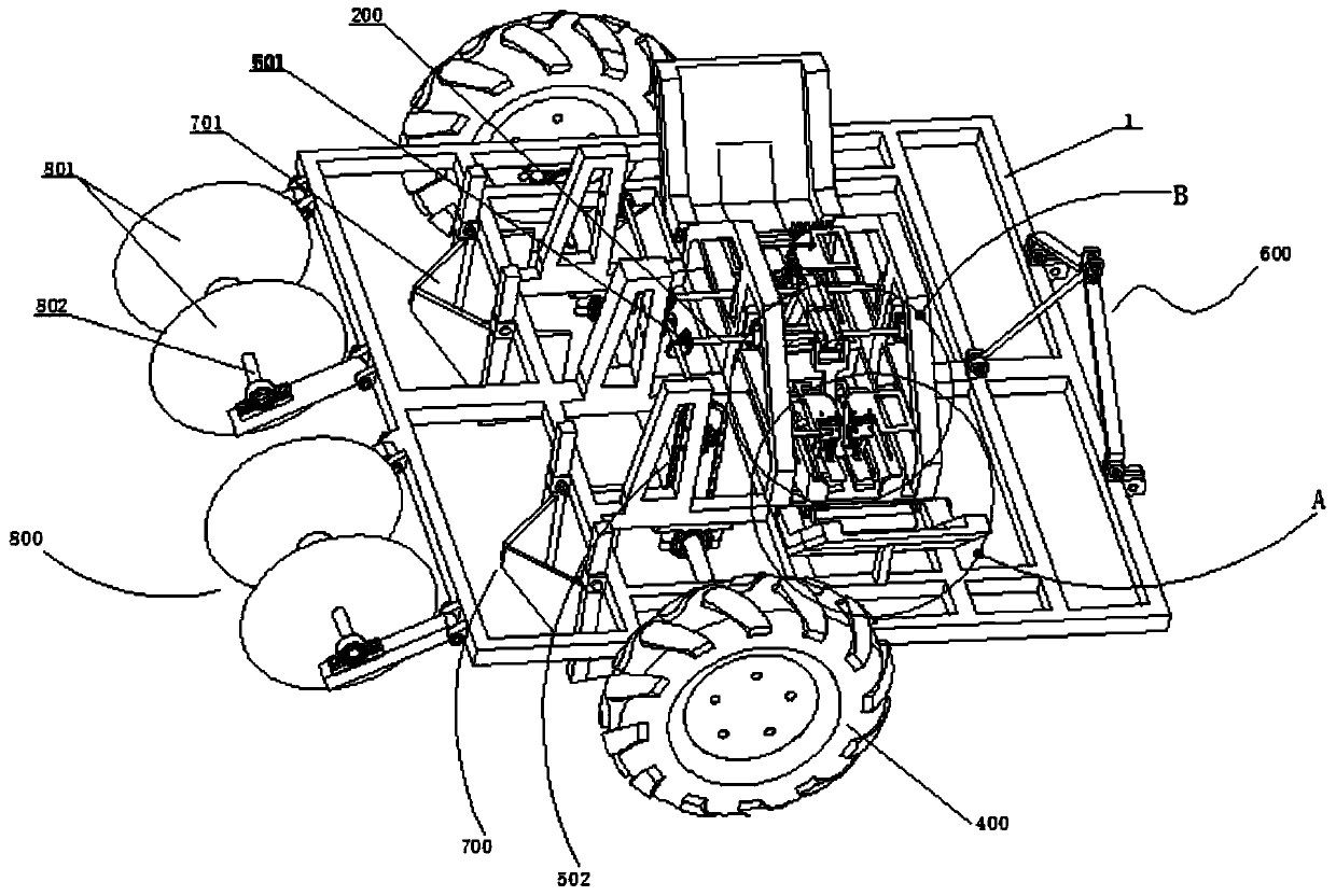 Grab type yam seeder