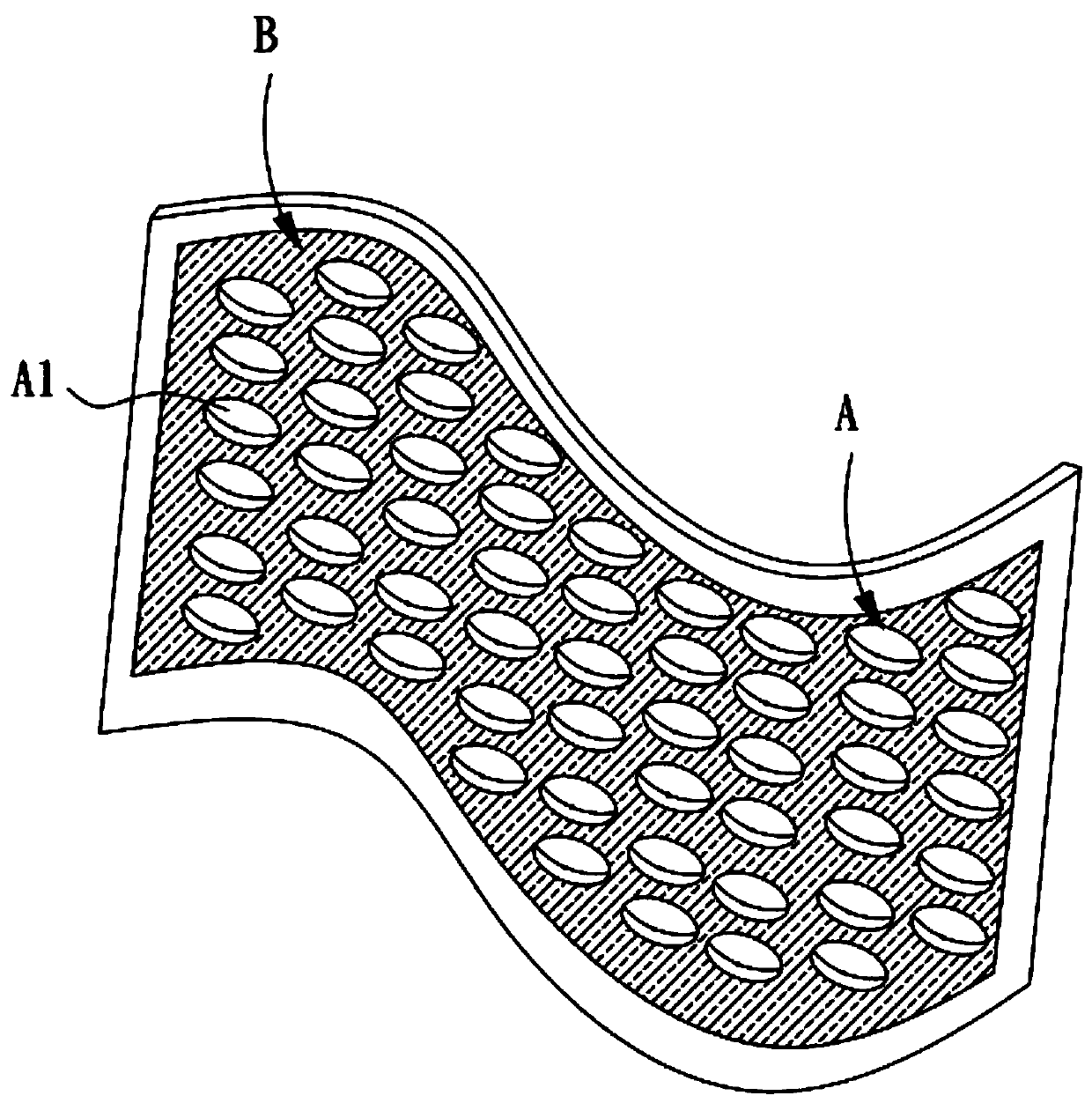 Full-recovery environment-friendly packaging structure and manufacturing method thereof