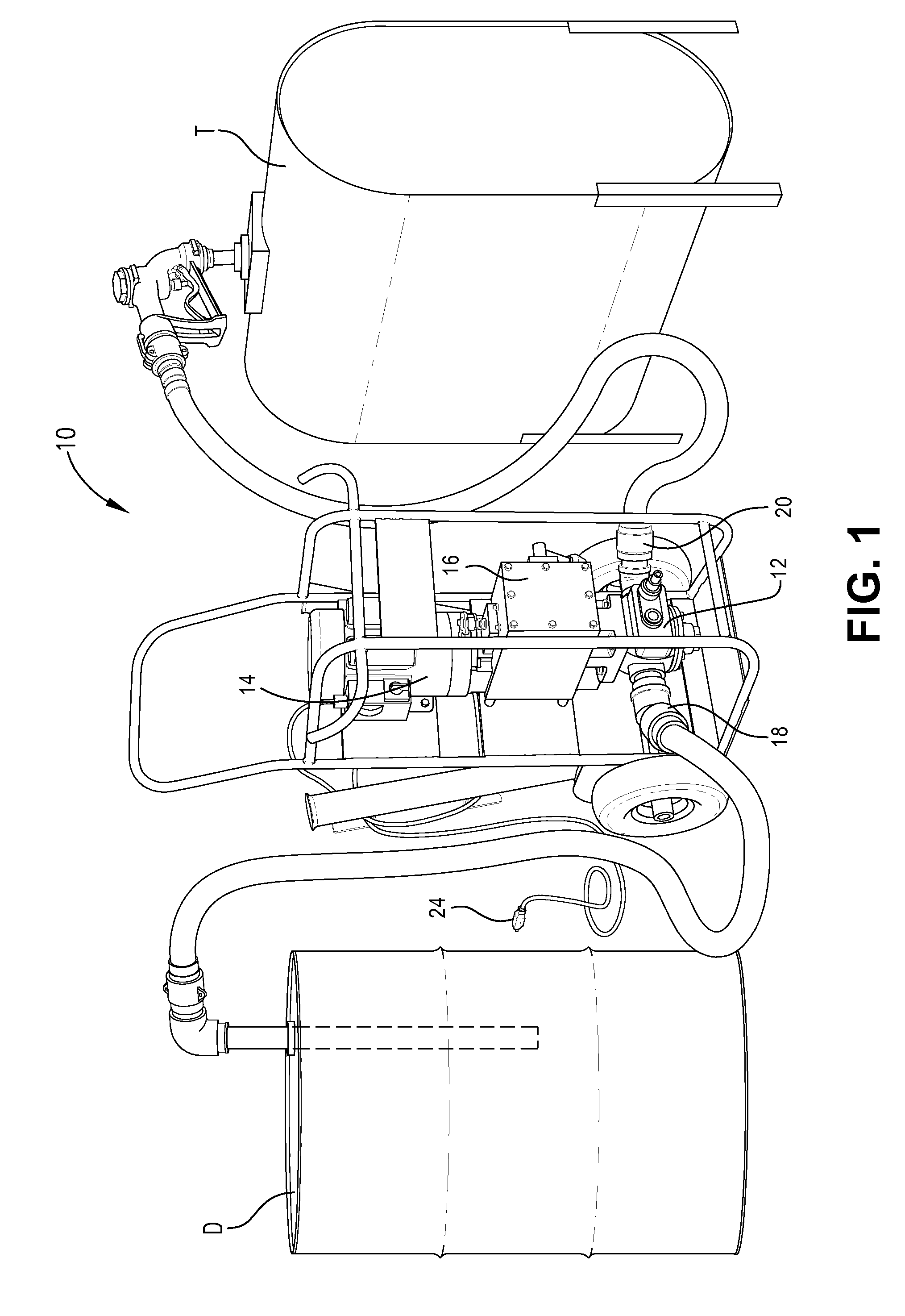 Pump system including a variable frequency drive controller