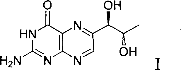 Preparation method of L-erythro biopterin