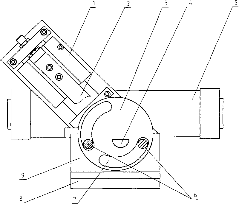 Metal spacer bender bending device