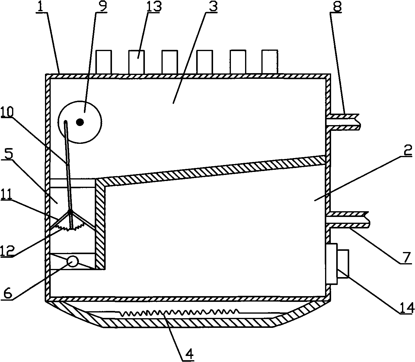 Low-temperature internal recycling steam engine