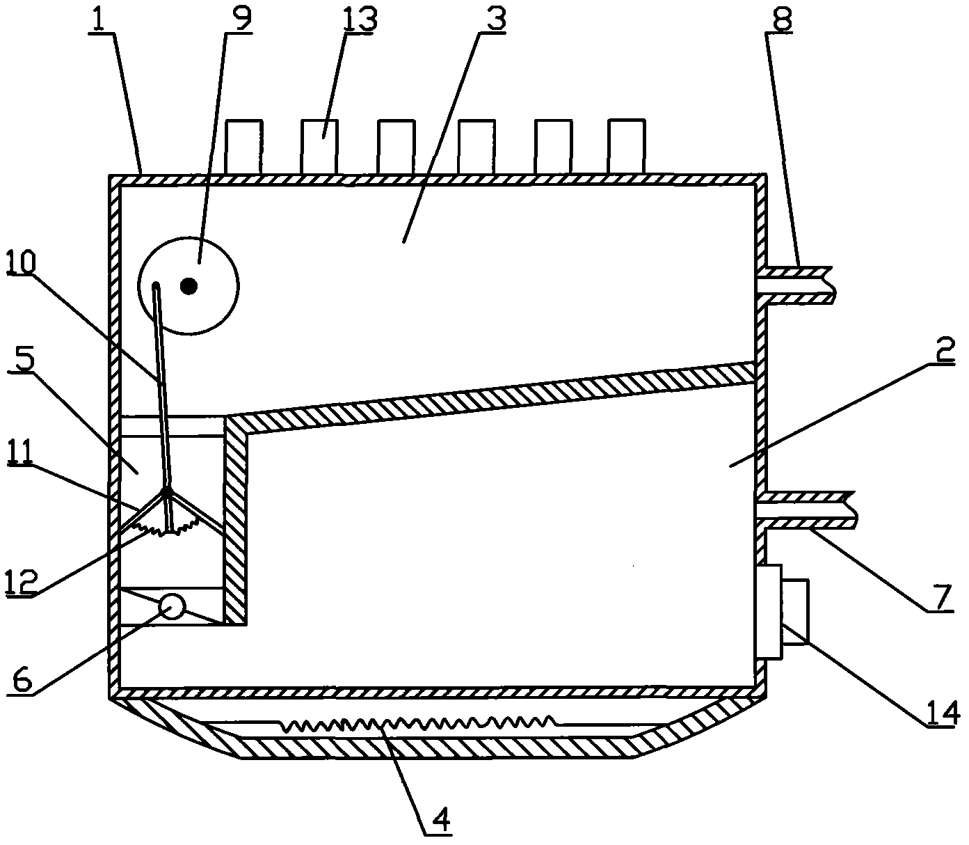 Low-temperature internal recycling steam engine