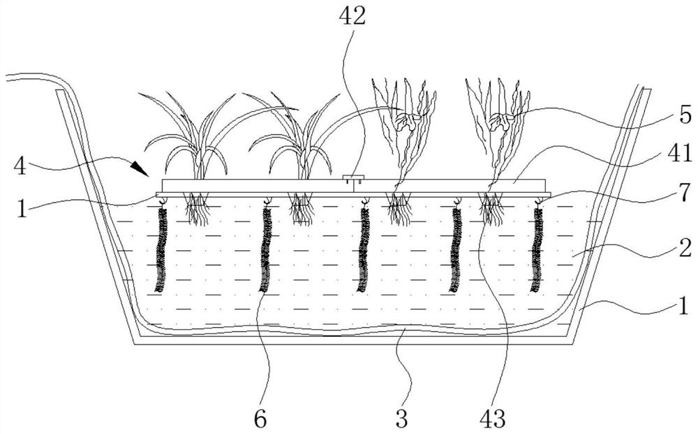 River channel water body ecological restoration system