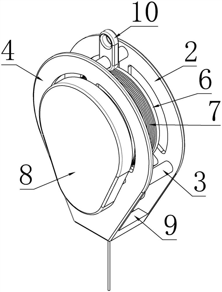 High-rise escape descent control device