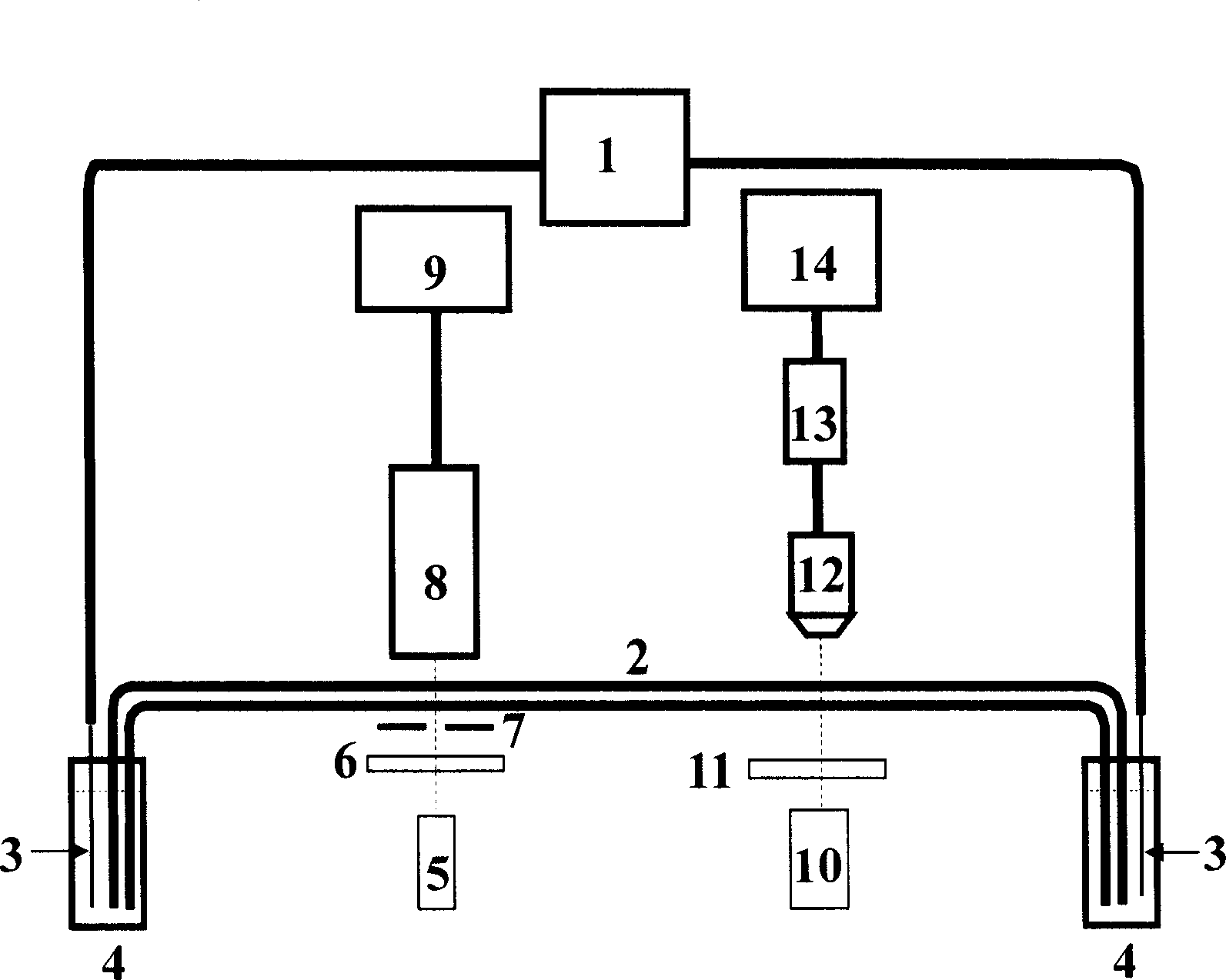 Micro-capillary electropheresis apparatus