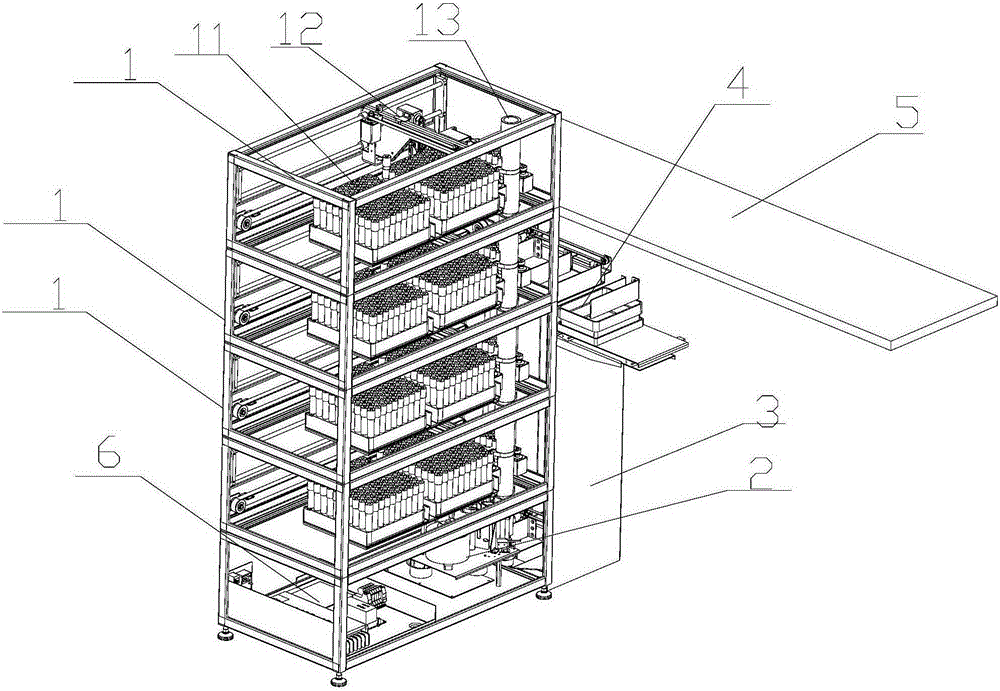 Intelligent blood collection tube labeling device