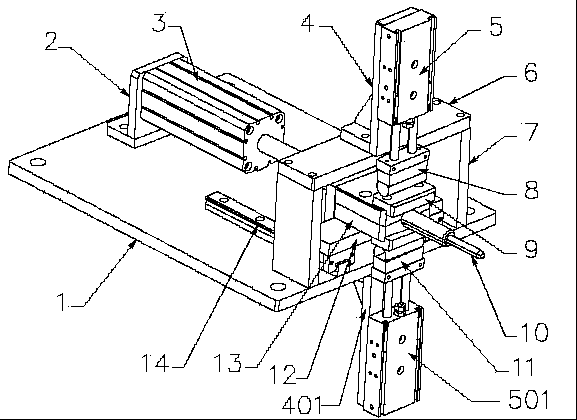 High frequency current commutation device for medical bag production