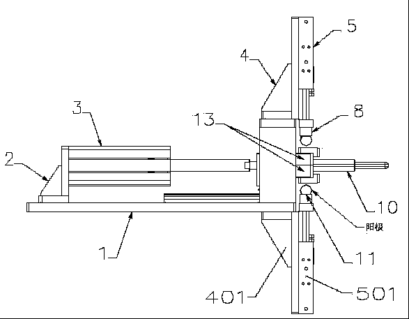 High frequency current commutation device for medical bag production