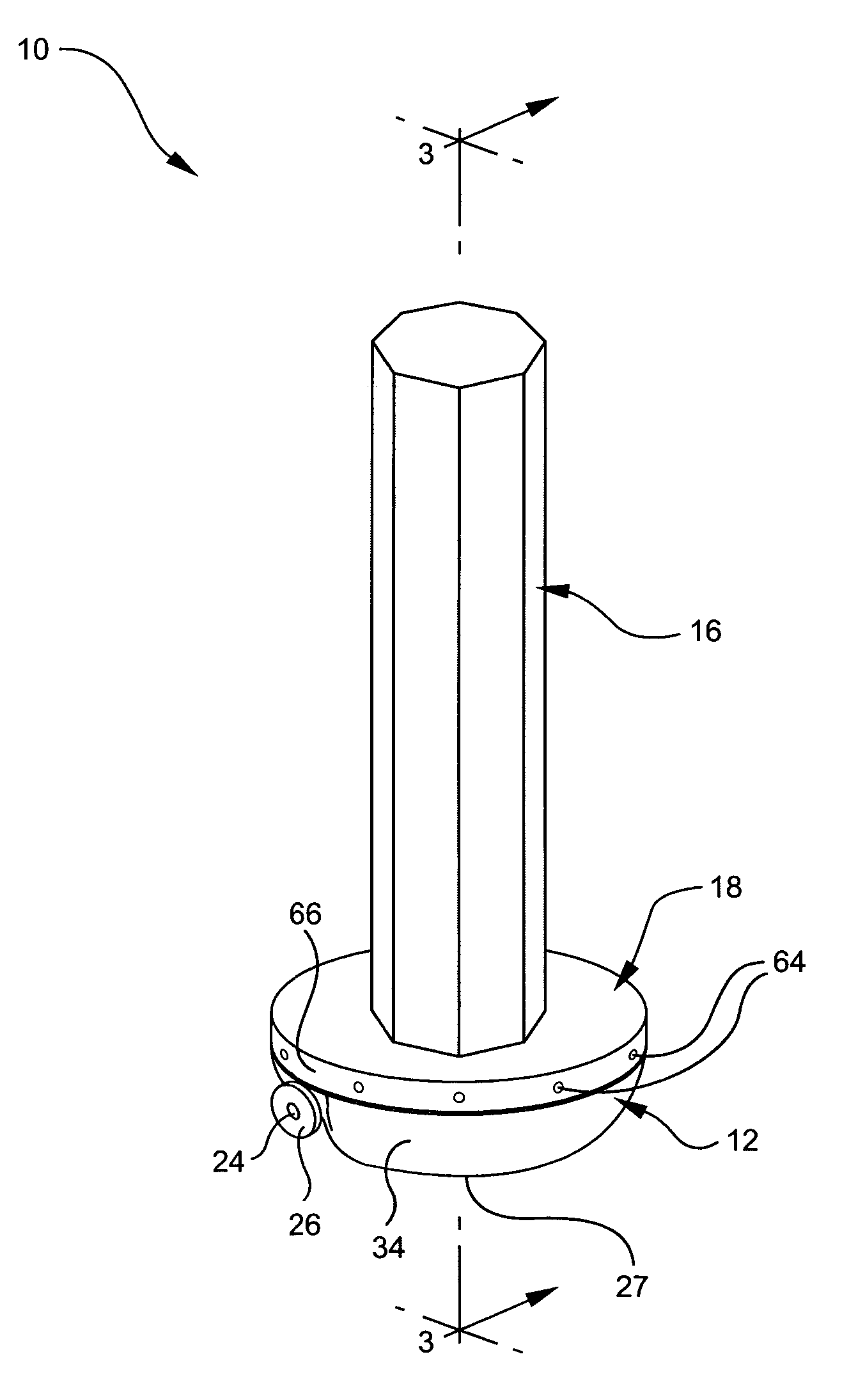 Training bag apparatus