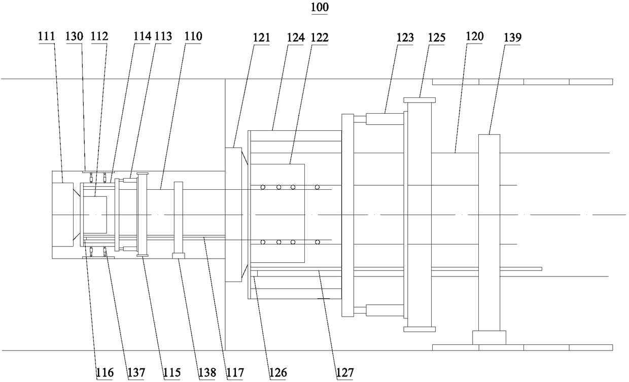 Combined-type tunnel boring machine (TBM) for achieving geological exploration, and geological exploration tunneling method