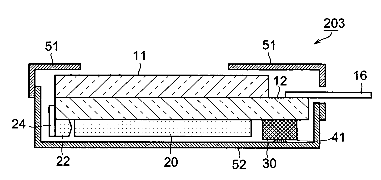 Liquid crystal display device having sound