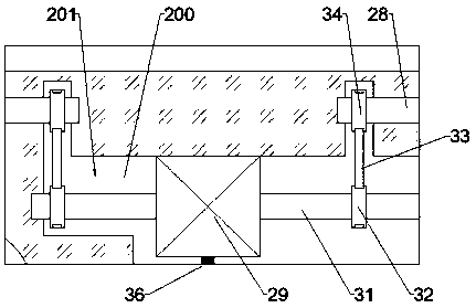 Automobile exhaust gas carbon dioxide collection and treatment device