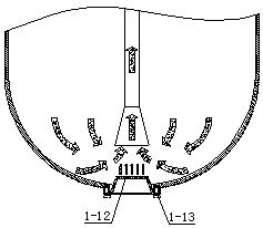 Deep-sea ore transport system relay warehouse