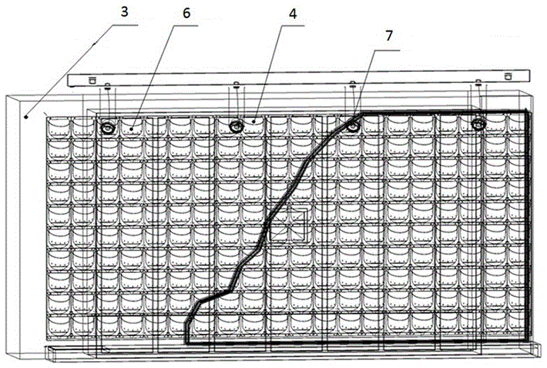 Indoor air purification system based on plant wall