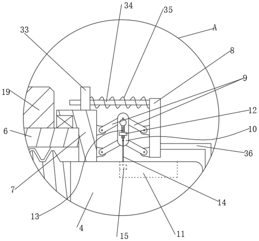 Automatic mechanical clamp used for workpiece overturning and capable of conveniently and rapidly positioning workpiece