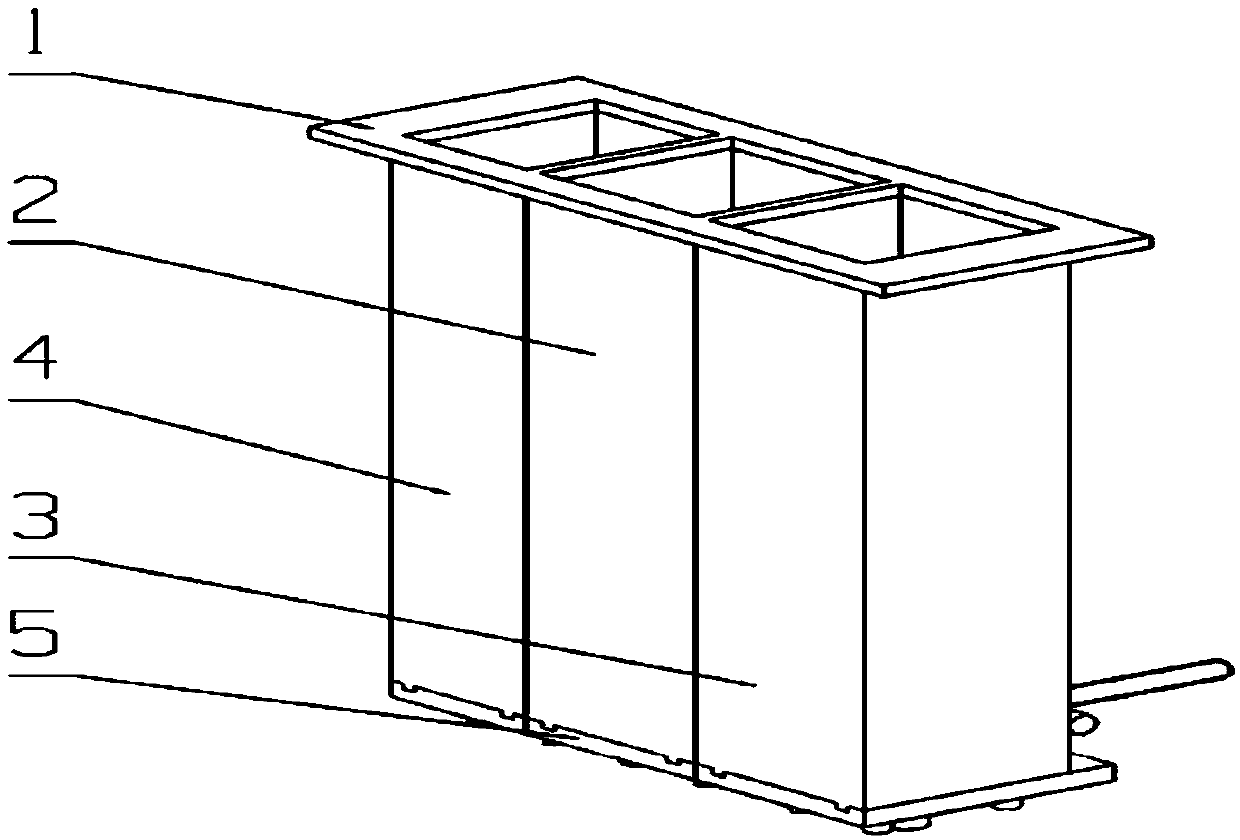 A 3D printing forming modular system suitable for automated production lines and its application method