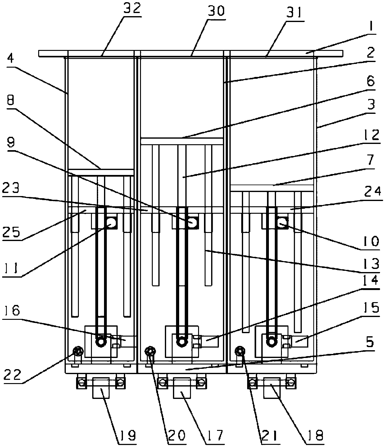 A 3D printing forming modular system suitable for automated production lines and its application method