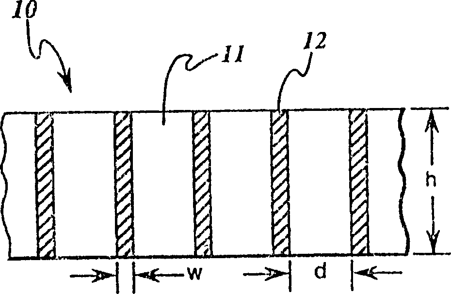 Anti-scattering X-ray grid plate device for medical diagnosis x-ray imaging device and method for producing grid plate