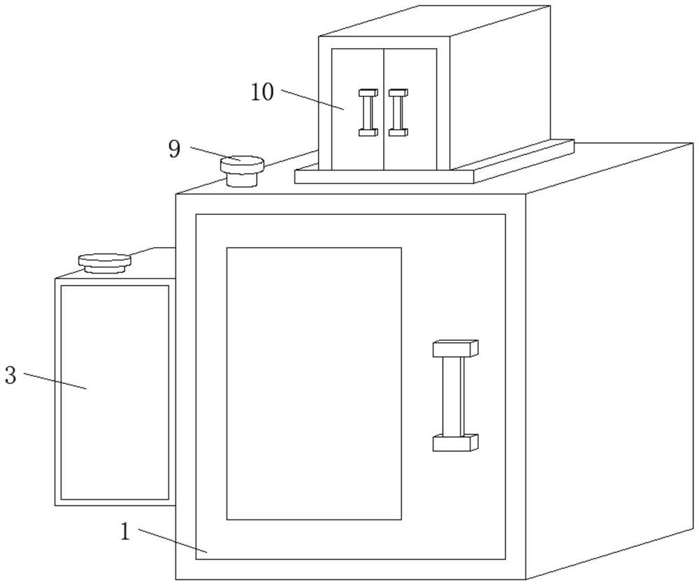 Washing device for drilling equipment