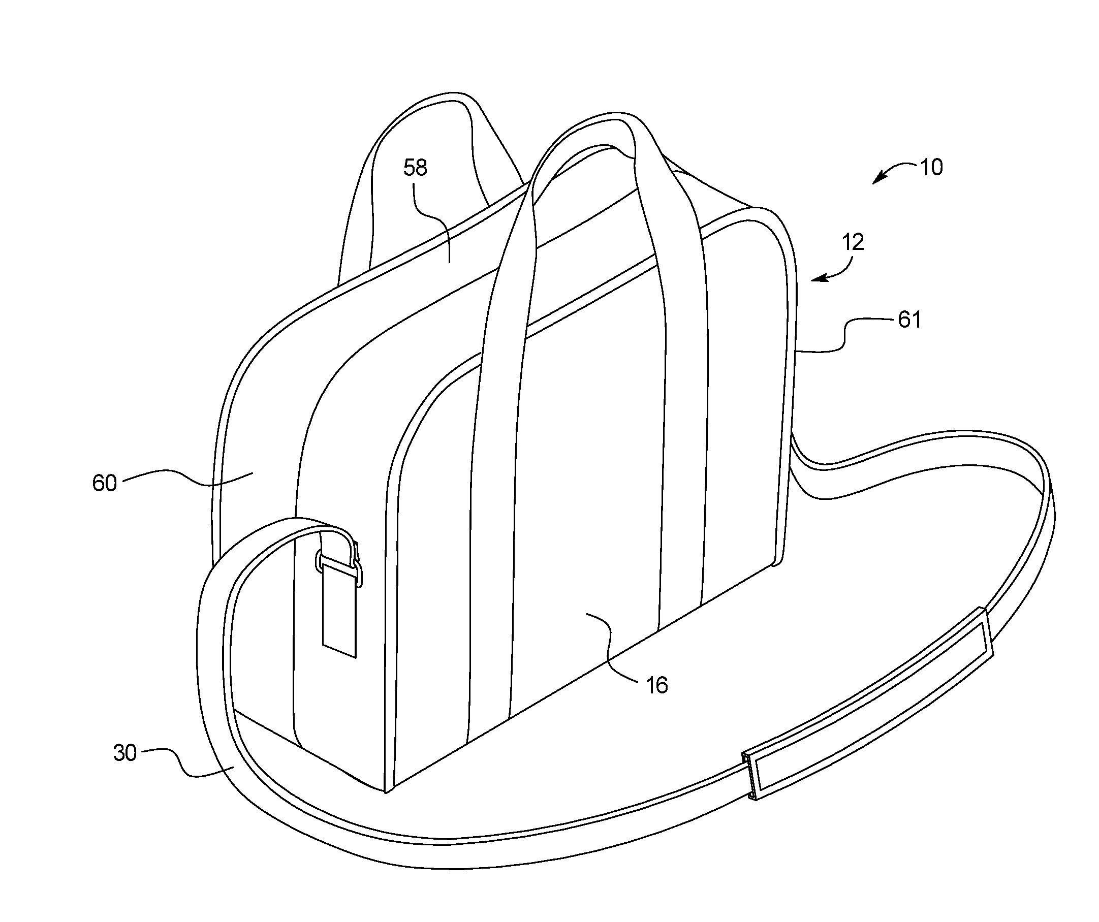 Method of Using a Convertible Diaper Changing Bag