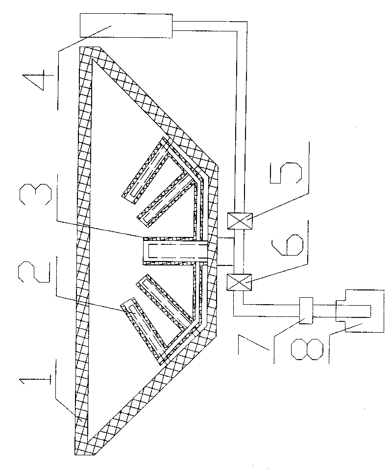 Device for sampling secretions from plant roots