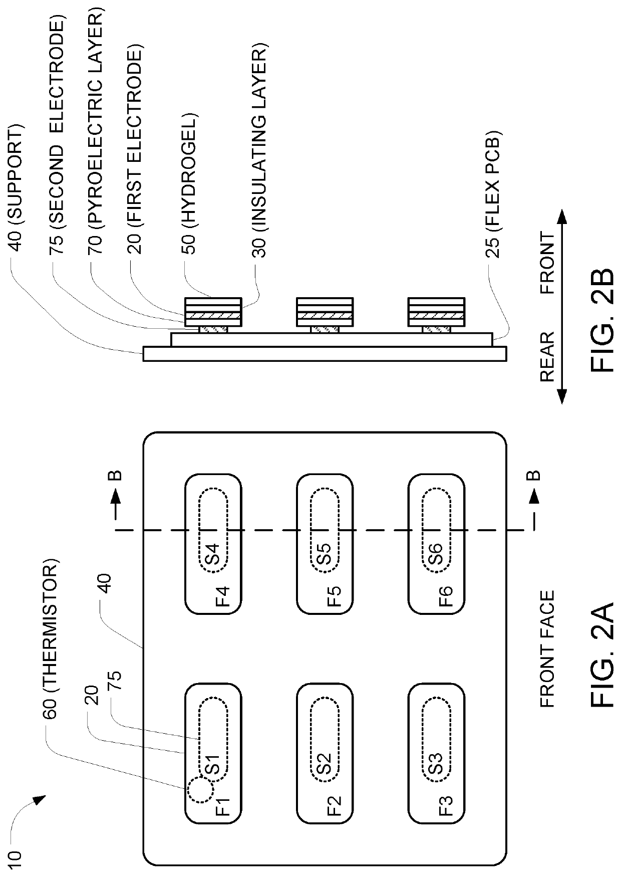 Pyroelectric-Based Temperature Sensing of Transducer Arrays for Applying Tumor Treating Fields (TTFields)