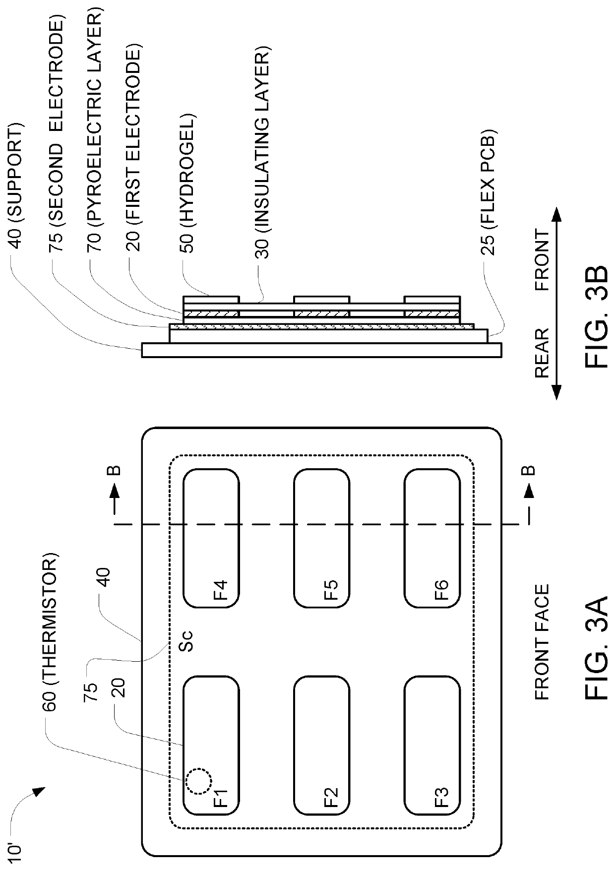 Pyroelectric-Based Temperature Sensing of Transducer Arrays for Applying Tumor Treating Fields (TTFields)