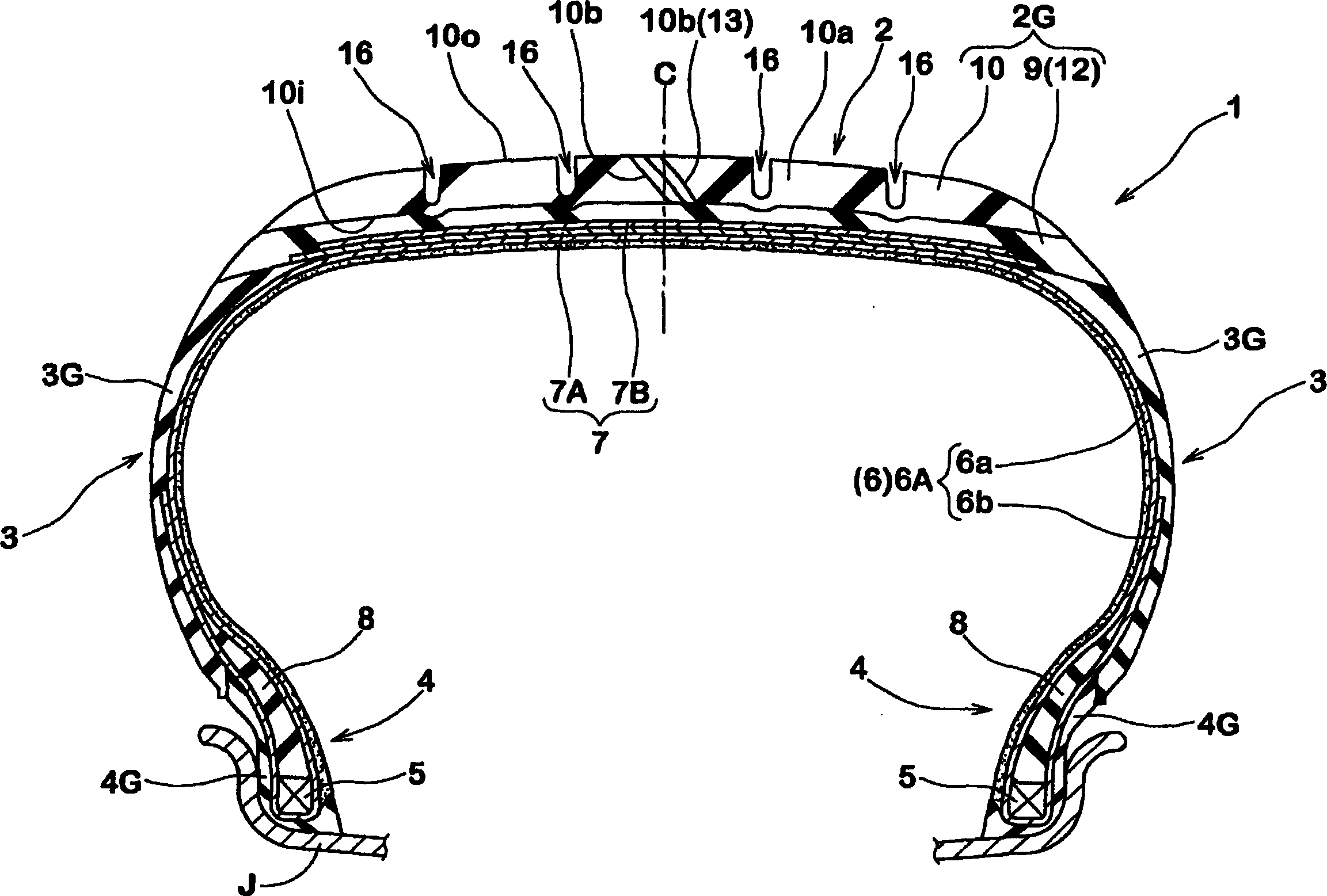 Producing method of pneumatic tire